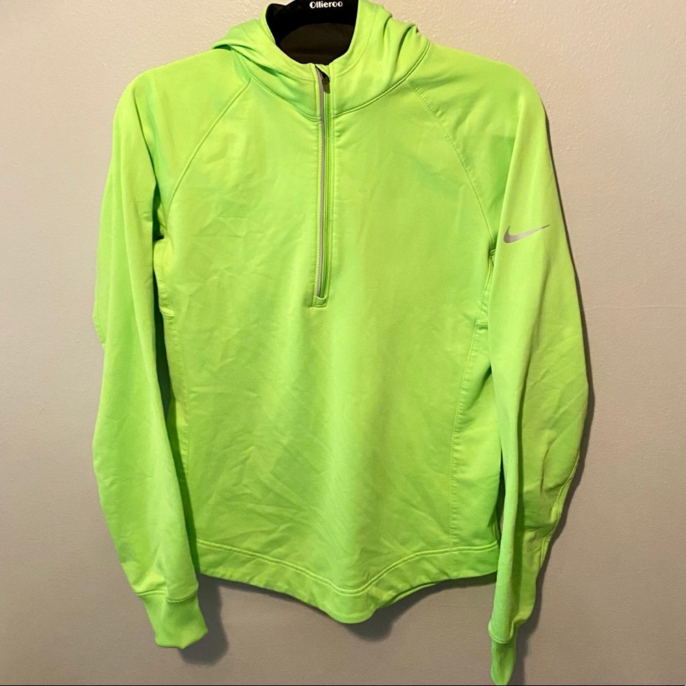 Nike Women's Neon Green Pullover Hoodie